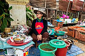 Luang Prabang, Laos - The day market.